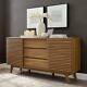 Rander 63 Mid Century Sideboard Buffet Table or TV Stand Walnut free shipping