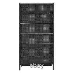Retail Display Rack Peg Board Display Stand with10 Hooks Steel Display Stand