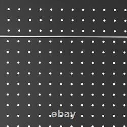 Retail Display Rack Peg Board Display Stand with10 Hooks Steel Display Stand