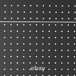 Retail Display Rack Peg Board Display Stand with10 Hooks Steel Display Stand