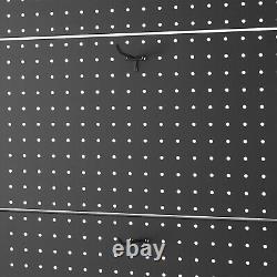 Retail Display Rack Peg Board Display Stand with10 Hooks Steel Display Stand