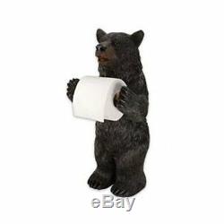 Rivers Edge Products Standing Bear Toilet Paper Holder, New, Free Shipping