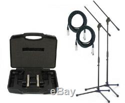 Rode NT5 Matched Condenser Microphone Pair NT5MP with Stands/Cables/Case SHIPS NOW