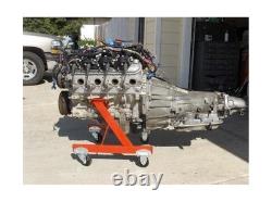 Rolling Engine Cradle Stand with Wheels, Steel Construction, Built. Fast Ship