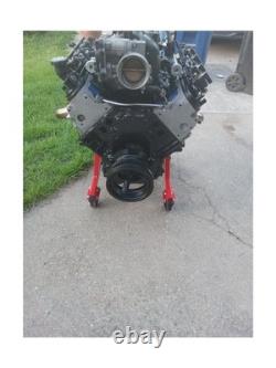 Rolling Engine Cradle Stand with Wheels, Steel Construction, Built. Fast Ship