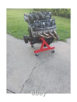 Rolling Engine Cradle Stand with Wheels, Steel Construction, Built. Fast Ship