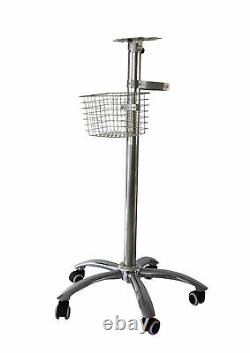 Rolling Stand for CONTEC Patient Monitor Trolley Cart Bracket go-Cart USA ship