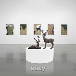 Round Display Pedestal Stand up to 100kg, For Model Jewelry Display Boutiques US