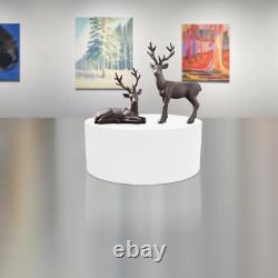 Round Display Pedestal Stand up to 100kg, For Model Jewelry Display Boutiques US