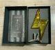 SHIPS TODAY Tesla Tequila Bottle with Stand, insert and Box EMPTY NO ALCOHOL