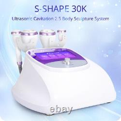 S-Shape 30K Cavitation 2.5 Body Fat Reduce RF Vacuum EMS&EL Ultrasonic Machine