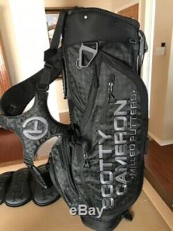 Scotty Cameron Houndstooth Circle T Stand Bag With All 5 Covers Free Shipping
