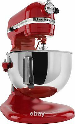 Ship NOW KitchenAid Pro Professional 5 Plus 5 Quart Bowl-Lift Stand Mixer Red