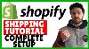 Shopify Shipping Tutorial How To Setup Shipping Rates U0026 Settings In Your Store