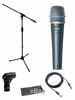 ShureBETA 57A+STAND+CABLEMicrophone Bundle withMic Stand+Cable FREE SHIP NEW