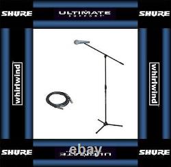 Shure Beta 58A 58 Ultimate Mic Stand & 20' Cable NEW! Free US 48 State Shipping