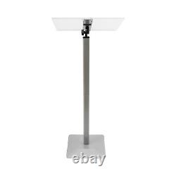 Small Acrylic Podium Stand, Angle Adjustable, Modern Lecterns & Pulpits