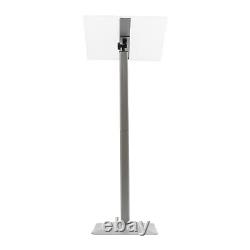 Small Acrylic Podium Stand, Angle Adjustable, Modern Lecterns & Pulpits