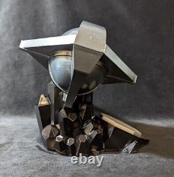 Smallville -250mm Kal-El's Ship model & Key on black crystal stand, 3D printed