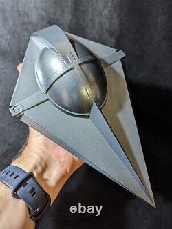 Smallville -250mm Kal-El's Ship model & Key on black crystal stand, 3D printed