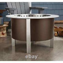 Smokeless Wood-Burning Fire Pit with 304 Stainless Steel Fire Bow FREE SHIP SO