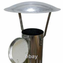 Smudge Pot Direct Outdoor Heater with Stand and Heat Dish Fast Free Shipping