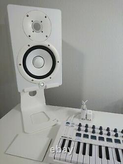 Soundrise PRO Desktop Speaker Stands (Matte White/pair) Free Shipping USA