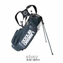 Special Deal Free Shipping Doukas C5Y Stand Caddy Bag Navy White DCC755