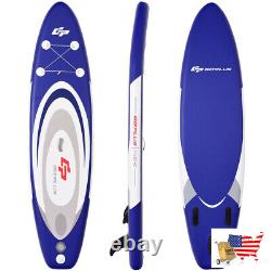 Stand Up Paddleboards 11' Adjustable Inflatable Stand Up Paddle Sup With Bag