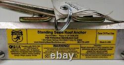 Standing Seam Roof Anchor SSRA1 Fall Tech Forged D-Ring New Free Ship
