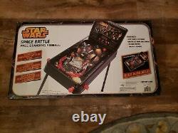 Star Wars Space Battle Free Standing Pinball New in Box -2013 Model Ships Fast