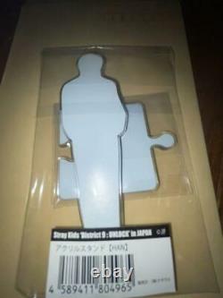 Straykids District 9 UNLOCK'in JAPAN HAN Acrylic Stand NEW Free shipping