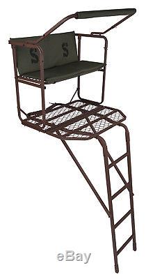Summit Dual Pro Treestand Big Game Deer Stand Ladderstand New 3 DAY SHIPPING