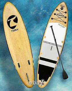TUSY Inflatable Stand Up Paddle Board 10.6 w Premium SUP Accessories -FREE SHIP