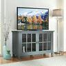 TV Media Stand up to 55 Glass Doors COLORS Rustic Storage Farmhouse SHIPS FREE