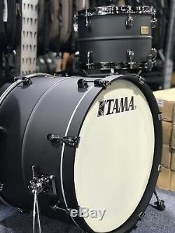 Tama Limited SLP Big Black Steel Drum Kit 3PC with SNARE DRUM+Tom Stand, Free Ship