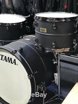 Tama Limited SLP Big Black Steel Drum Kit Shell Pack 3PC withTom Stand, Free Ship