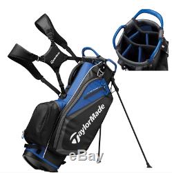 TaylorMade Golf Select Stand Bag Black/Blue 2019 Free Shipping Only Five Lbs