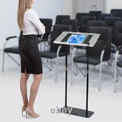 Teacher Podium Stand Standing Desk Height Adjustable Lectern Podium Laptop Desk