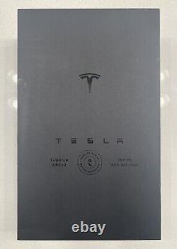 Tesla Tequila Bottle Decanter, Empty, with Stand and Box, Ready to Ship