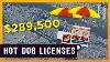 The 289 500 New York Hot Dog Stand License