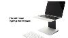 Tiny Tower Laptop Stand The Ultimate Laptop Workspace Portable Adjustable Strong And Stable