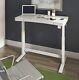 Tresanti 47 Adjustable Height Desk, White Sit/Stand Wireless Charging New