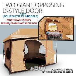 Turn a PopUp Into An Extraordinary PREMIUM STANDING ROOM 100 XL TENT Free Ship