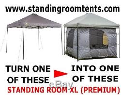 Turn a PopUp Into An Extraordinary PREMIUM STANDING ROOM 100 XL TENT Free Ship