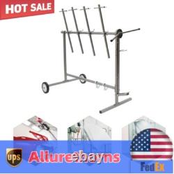 USA Auto Body Bumper Holder Rotating Hanging Stand Rolling Painting Rack Tree