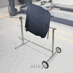 USA Auto Body Bumper Holder Rotating Hanging Stand Rolling Painting Rack Tree