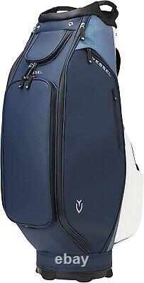 VESSEL Golf Men's Caddy Bag LUX7 9.0 x 47 Inch 4.6kg Coast Free Shipping