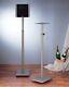 VTI Pair Surround Speaker Adjustable Stands, BLE101, Silver, New, Free Shipping