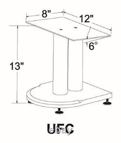 VTI UFCS grey silver one single Center Speaker Stand, 13, Brand New, Free Shipping